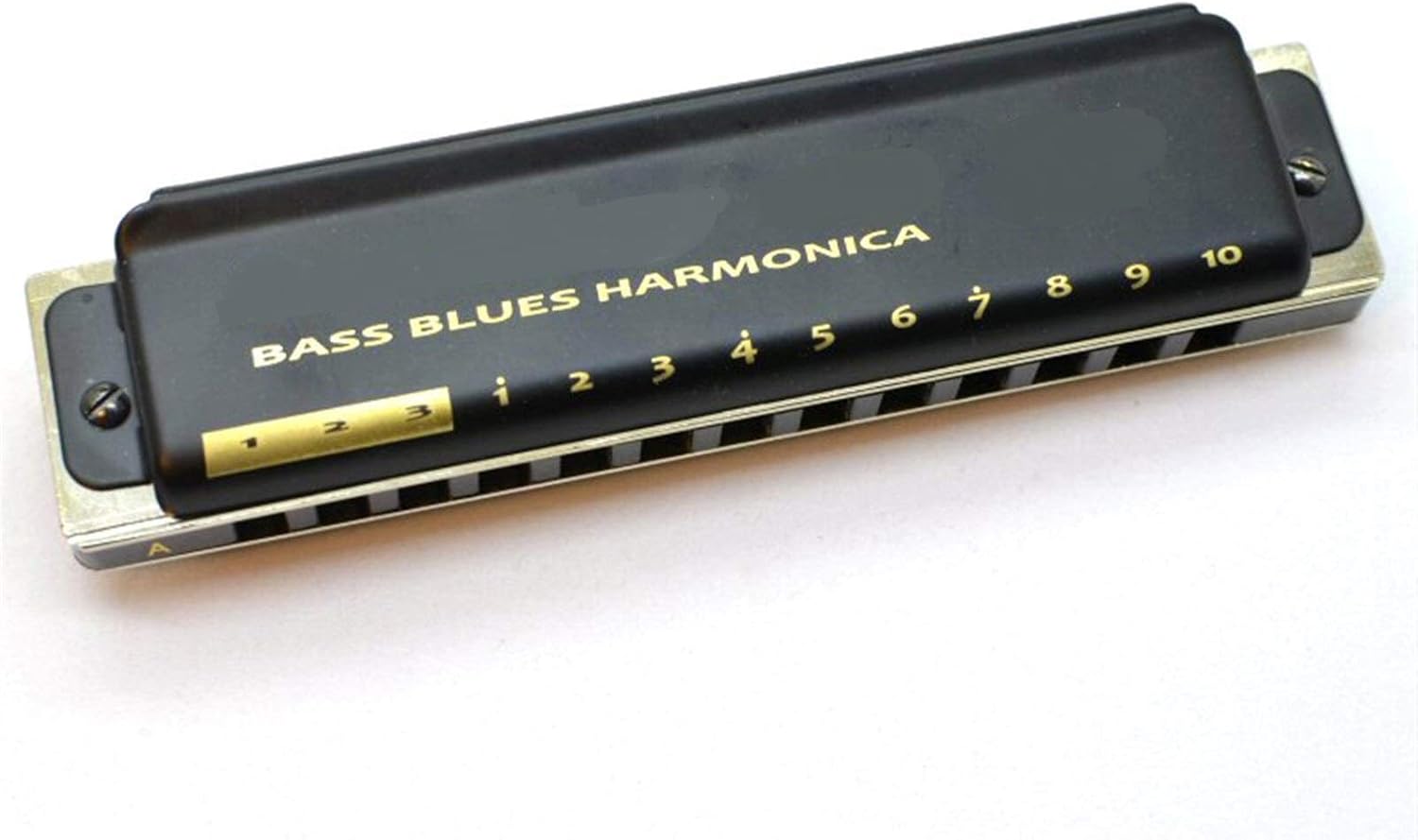 Harmonica Bass Blues Harmonica 13 Holes Diatonic Blues Harp Mouth Organ Musical Instruments Harmonika (Color : BG Key)