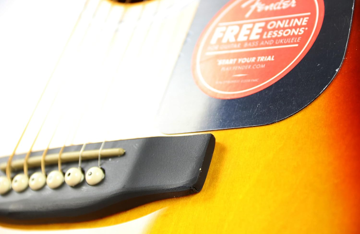 Squier by Fender SA-150 Dreadnought Acoustic Guitar - Vintage Sunburst