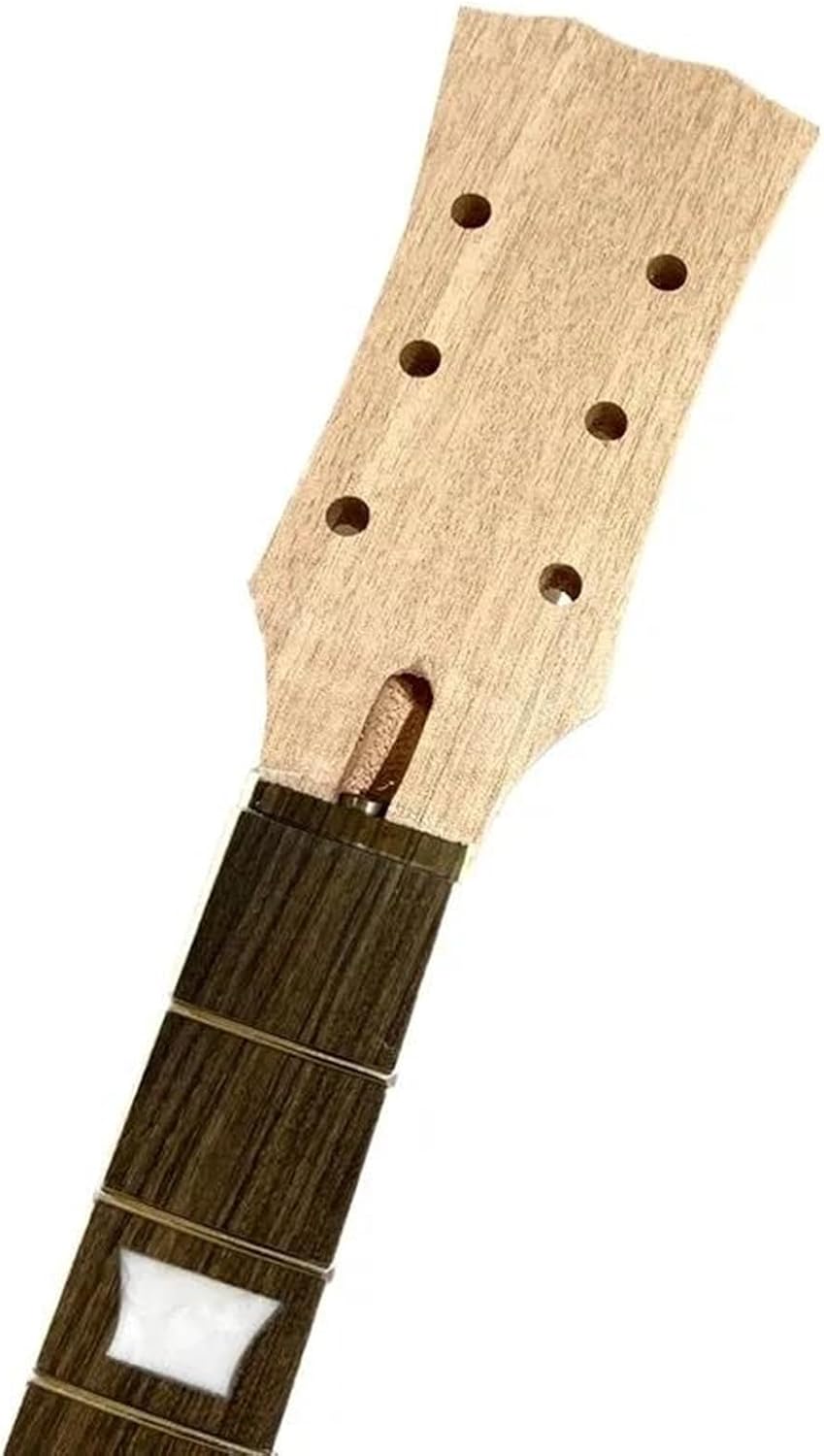 Guitar Body Guitar Replacement Parts Unfinished DIY Electric Guitar Semi-Finished Maple Body and Neck，ABS Guitar Binding Purfling Strip Body