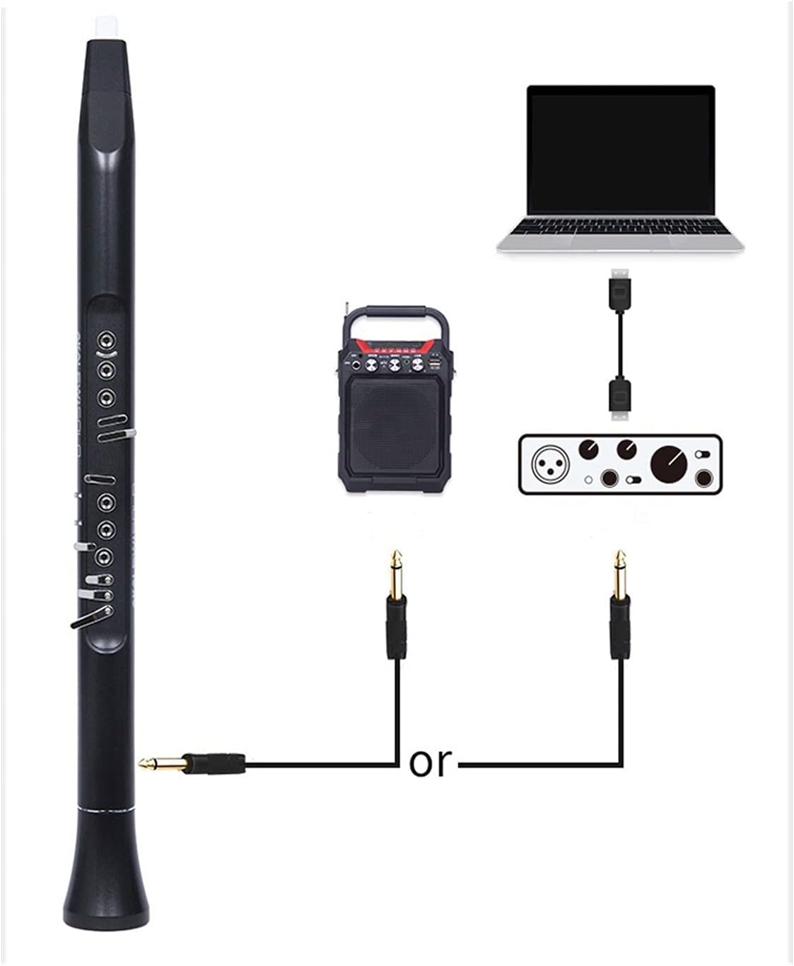Sax Beginners Kit Digital Saxophone Electric Saxophone Electronic Wind Instrument Flute Wind Instrument