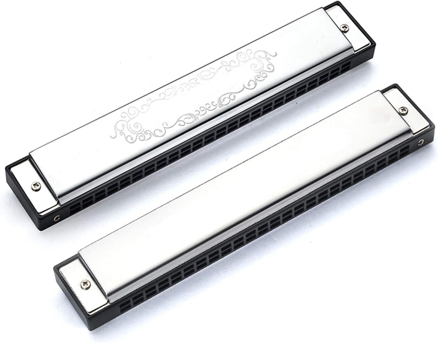 SUOFEILAIMU Tremolo Mouth Organ Woodwind Instruments 24 Holes Harmonica Key of C/D/E/F/G/A/A/B for Beginner Harp (Color : Key of Gb)