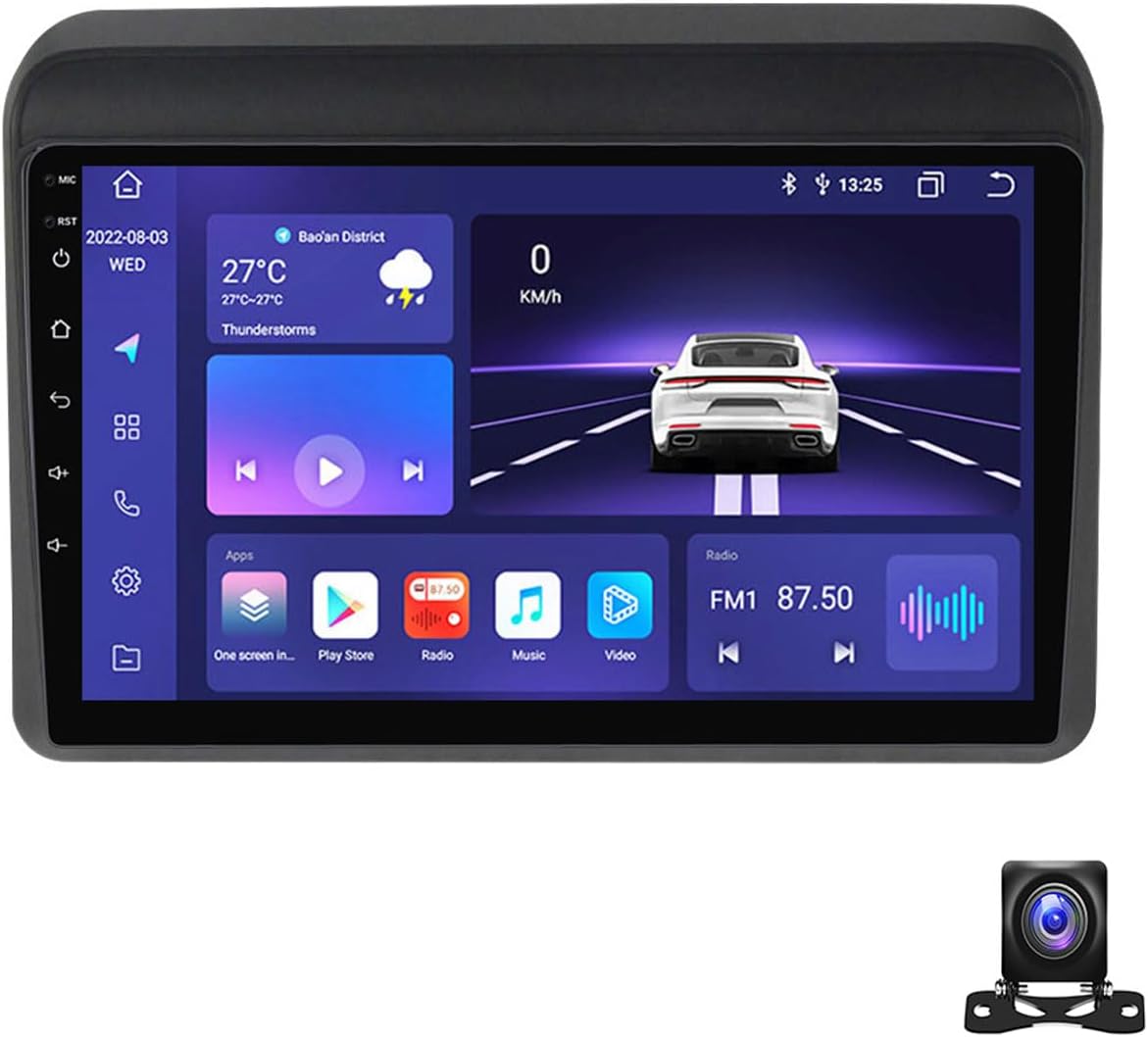 9 Inch Android 13 Car Radio Compatible with Suzuki Ertiga 2018~2020 Bluetooth Car Stereo Compatible with Carplay Android Auto, Navigation, Steering Wheel Controls, Backup Camera,M800S 8G+256G