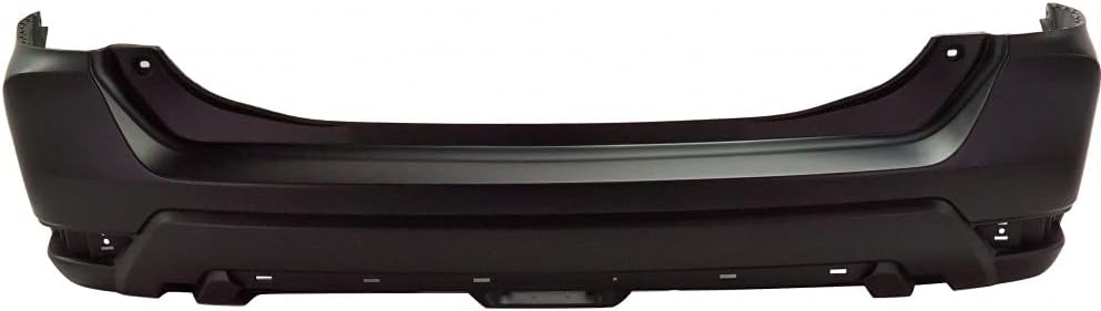 Rear Bumper Cover For Nissan Rogue 2017 2018 2019 Primed | Hybrid Model | CAPA | Replacament For NI1100319 | 850226FL0H