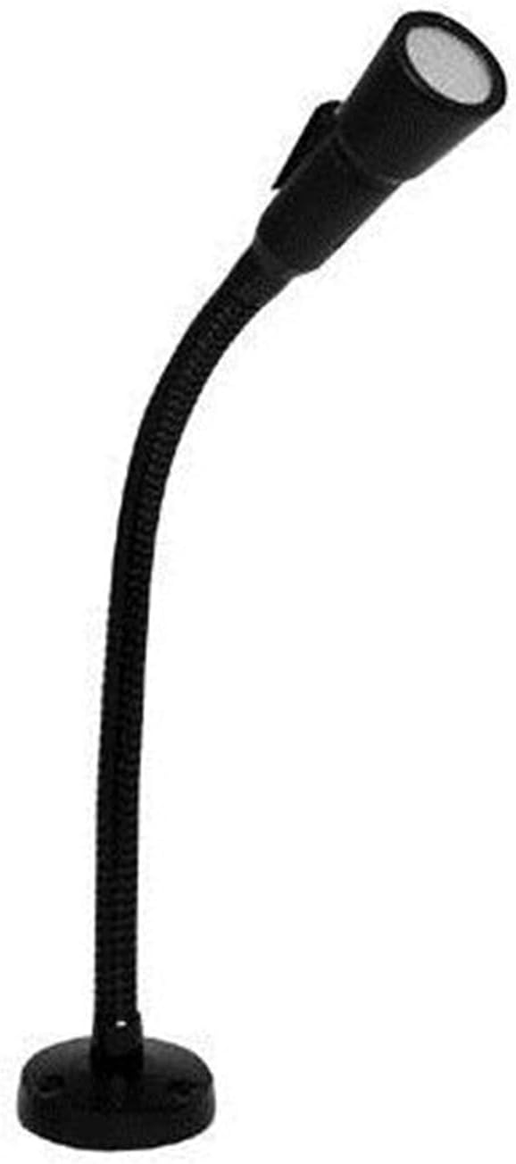 Speco Gooseneck Microphone, Black, Sz 16 1/4 in