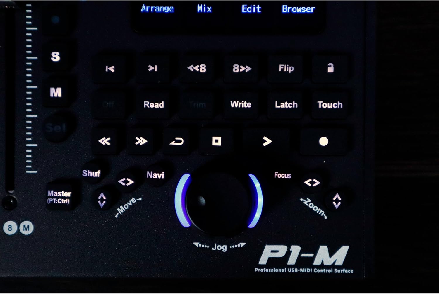 Icon Pro Audio P1-M DAW Control Surface Bundle with D4T Display