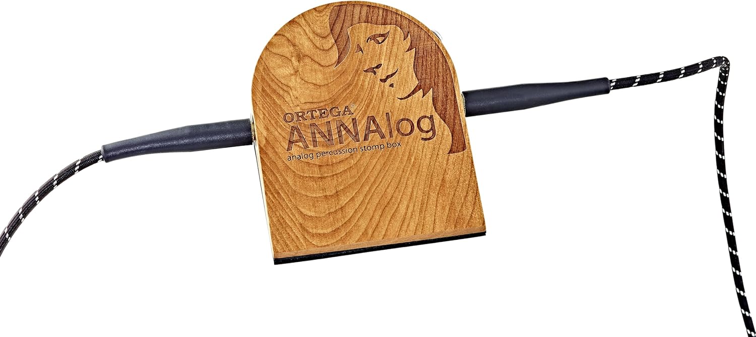 Analog Singer-Songwriter Stomp Box with Built-in Passive Piezo for Kick Sound