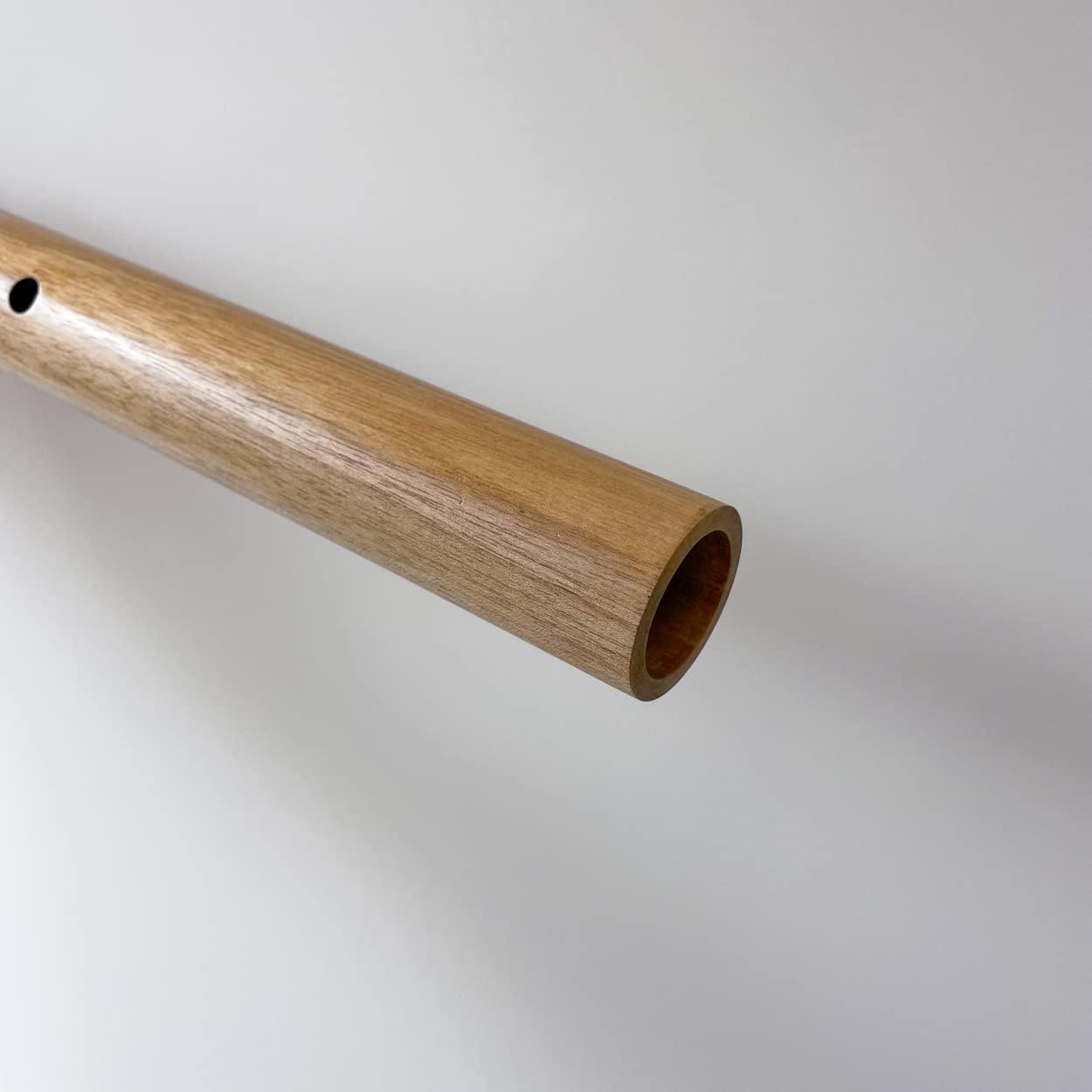 432 Hz Handmade Walnut Bass Flute - Sacral Chakra Note Low D