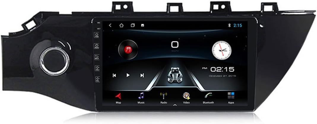 Double Din Android Car Stereo with GPS/WiFi/Bluetooth, 9 Inch Touch Screen Car Radio Bluetooth Multimedia Player for Kia Rio K2 2016-2019 Supports SWC+Backup Camera Dual USB