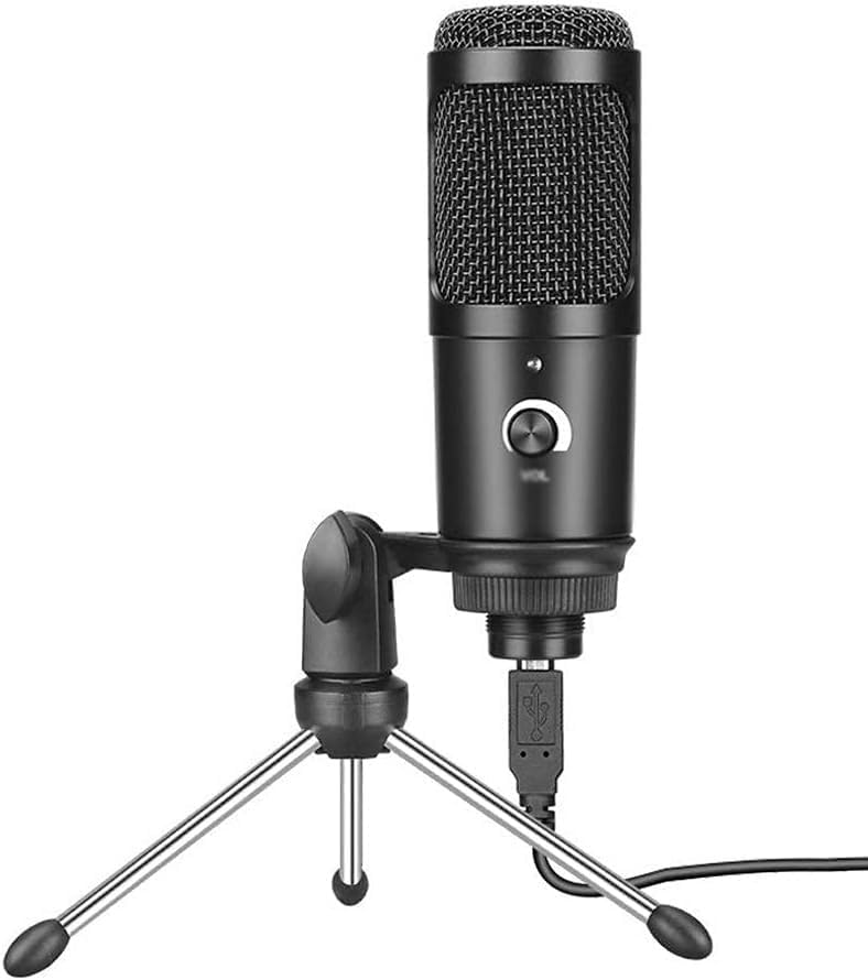 Microphone Computer Studio Microphone Live Recording Vocal Microphone for PC Soundcard
