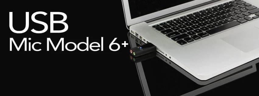 Ultra High Power USB Omnidirectional Microphone with Advanced Headphone Monitoring Amplifier, Advanced Active Room Noise Filters and Echo Cancellation