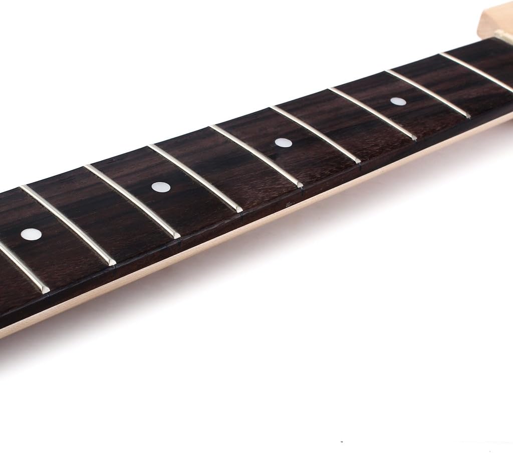 Premium Handcrafted Electric Guitar Neck with Rosewood Fretboard