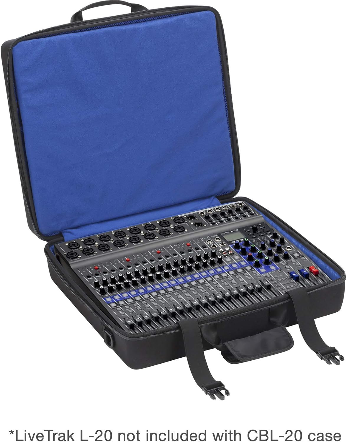 Zoom LiveTrak L-20 Digital Mixer & Multitrack Recorder Bundle with CBL-20 Carrying Case