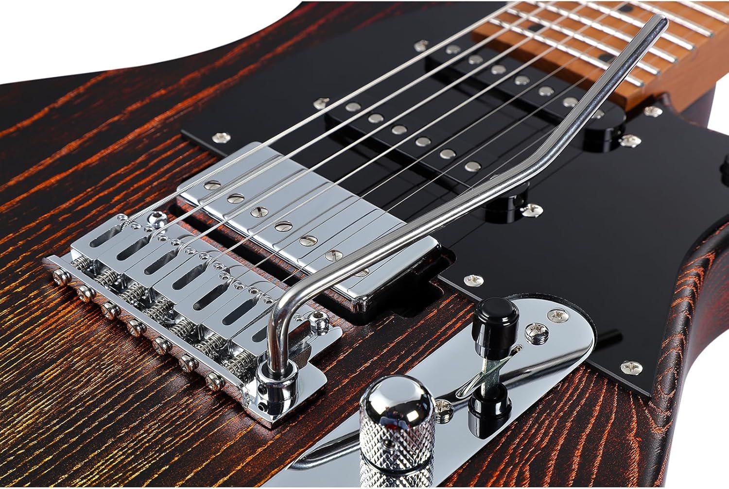 Vola Electric Guitar Vasti 7 PDM J1 OGD Matte Handmade in Japan MIJ Roasted Maple Neck Stainless Steel Frets Gotoh Bridge Gotoh Locking Tuner Signature model 7 Strings Modern C Neck For All Levels