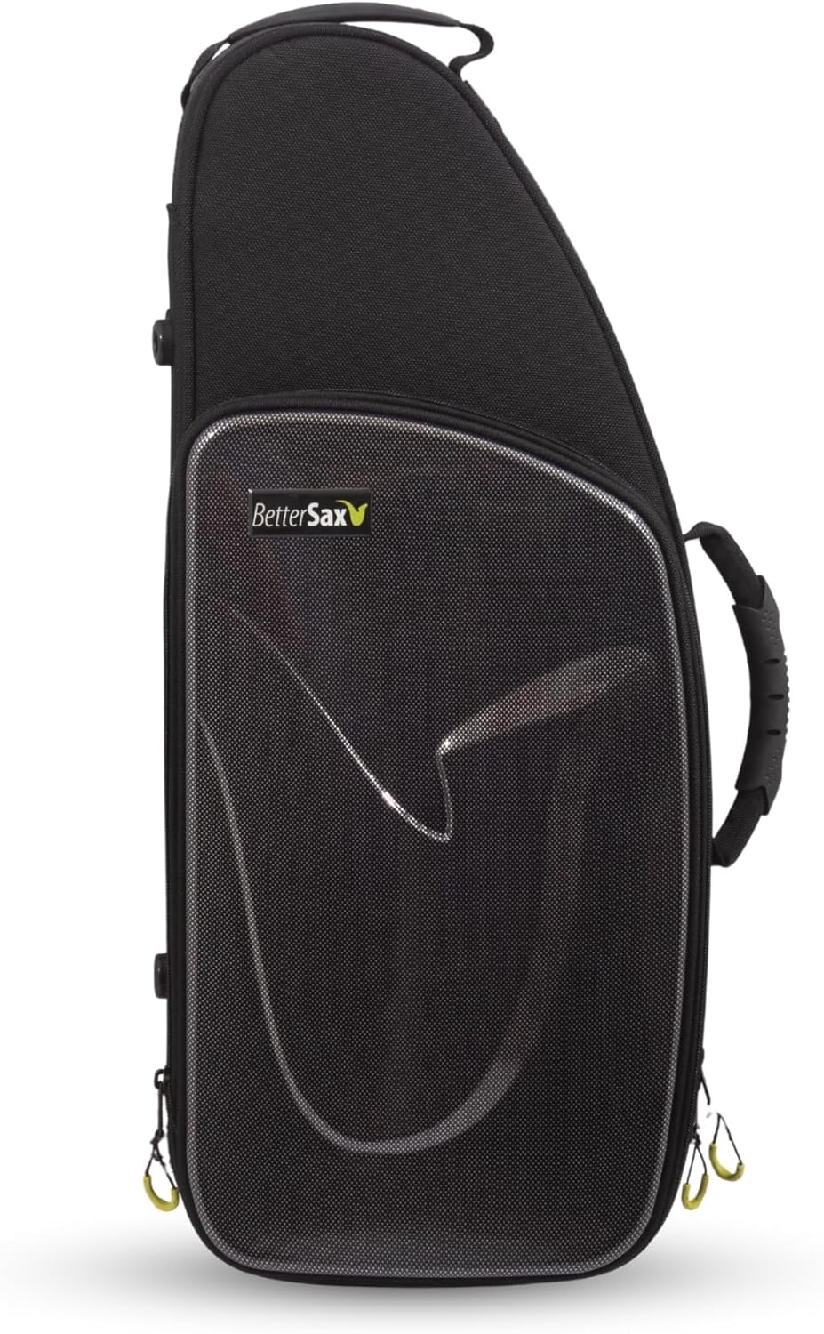 BetterSax Session Alto Saxophone Matte Dark Gold Finish — Hand-Crafted Professional Saxophone — Enhanced Tone, Projection & Ergonomics — Includes Professional Hand-Finished Mouthpiece