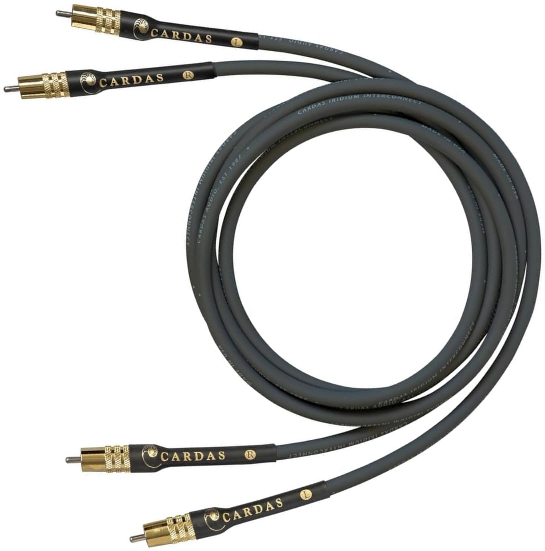 CARDAS Audio Iridium INTERCONNECT Cables - Pair - 1.0M - RCA