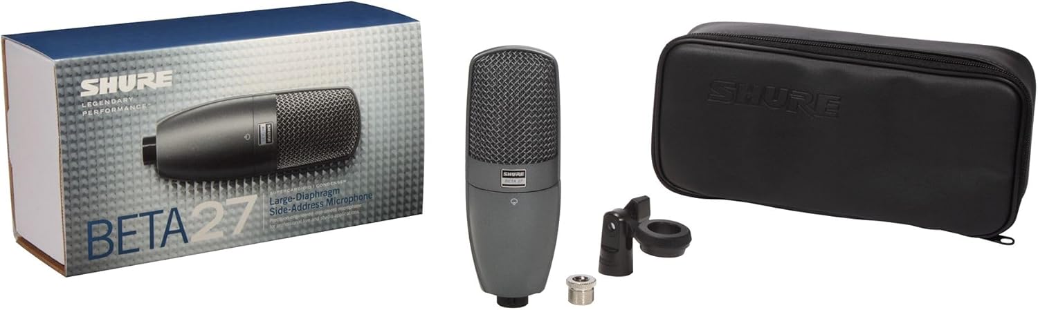 Shure Beta 27 Large-Diaphragm Condenser Microphone