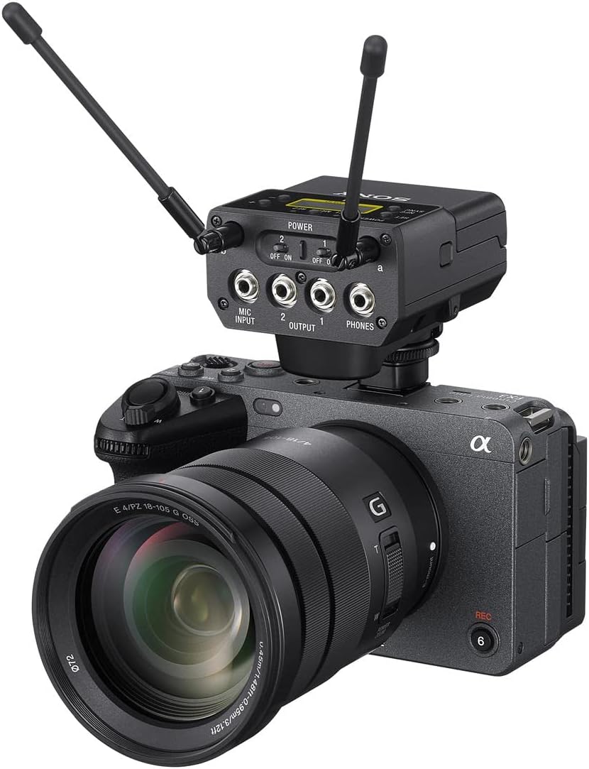 Sony UWP-D27 2-Person Camera-Mount Wireless Omni Lavalier Microphone System (UC14: 470 to 542 MHz) with 6Ave Cleaning Kit