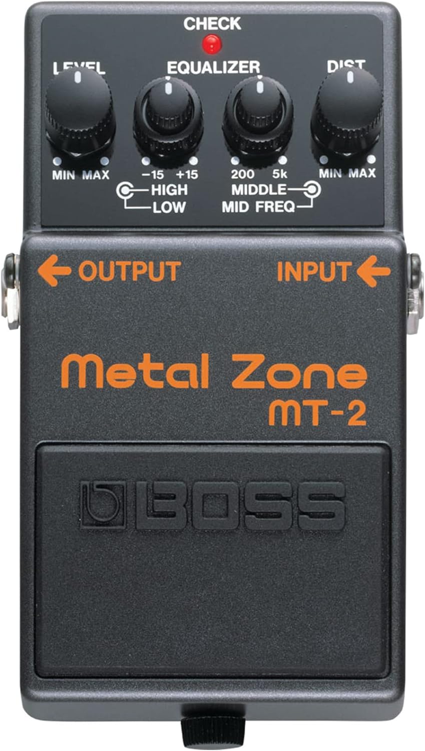 Boss MT-2 Metal Zone Distortion Guitar Pedal