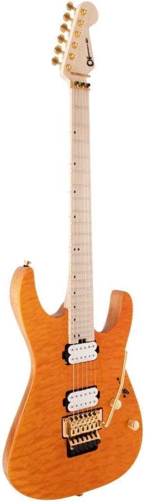 Charvel Pro-Mod DK24 HH FR - Dark Amber