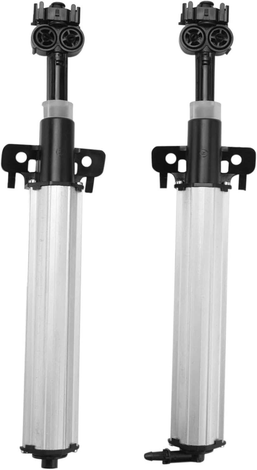 Car Headlight Washer Nozzle 2Pcs Car Head Light Lamp Washer Cleaning Nozzle Assembly Headlight Washer Jet 6438Y7 6438Y8 for Peugeot 308 408