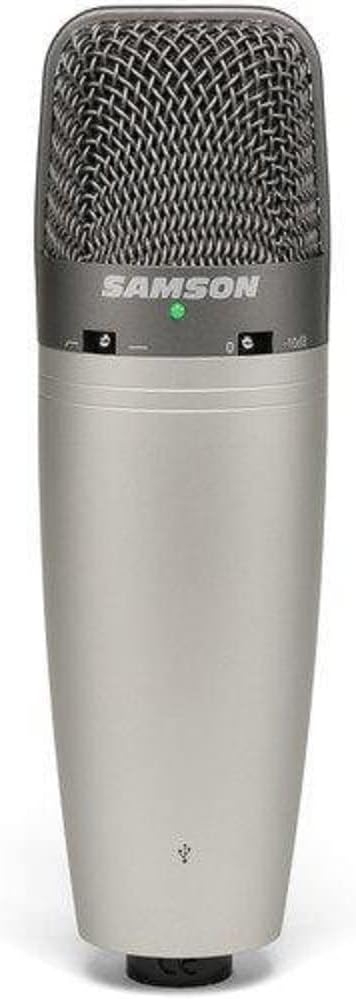 SAMSON C03U Multi-Pattern USB Studio Condenser Microphone