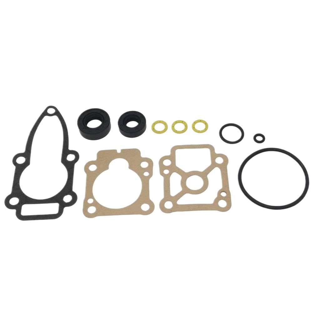 Lower Unit Gasket Seal Kit 8M0065830 804908A02 8M0060176 Compatible with 8 9.9 4-Str Engine