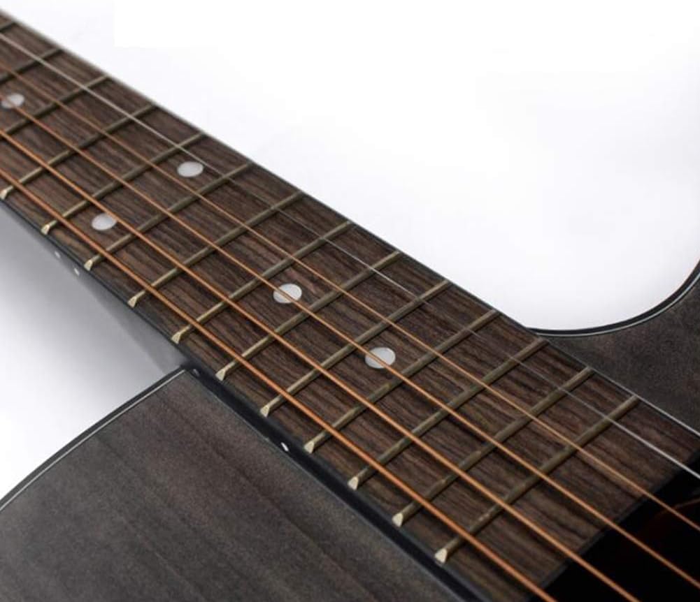 Etlegor Classical Acoustic Guitars 41 inches Full Size Whole Wood 6 Steel Strings Dreadnought Cutaway Guitar Beginner Stringed Instrument Kits Gift (Color : C, Size : 41 inches)