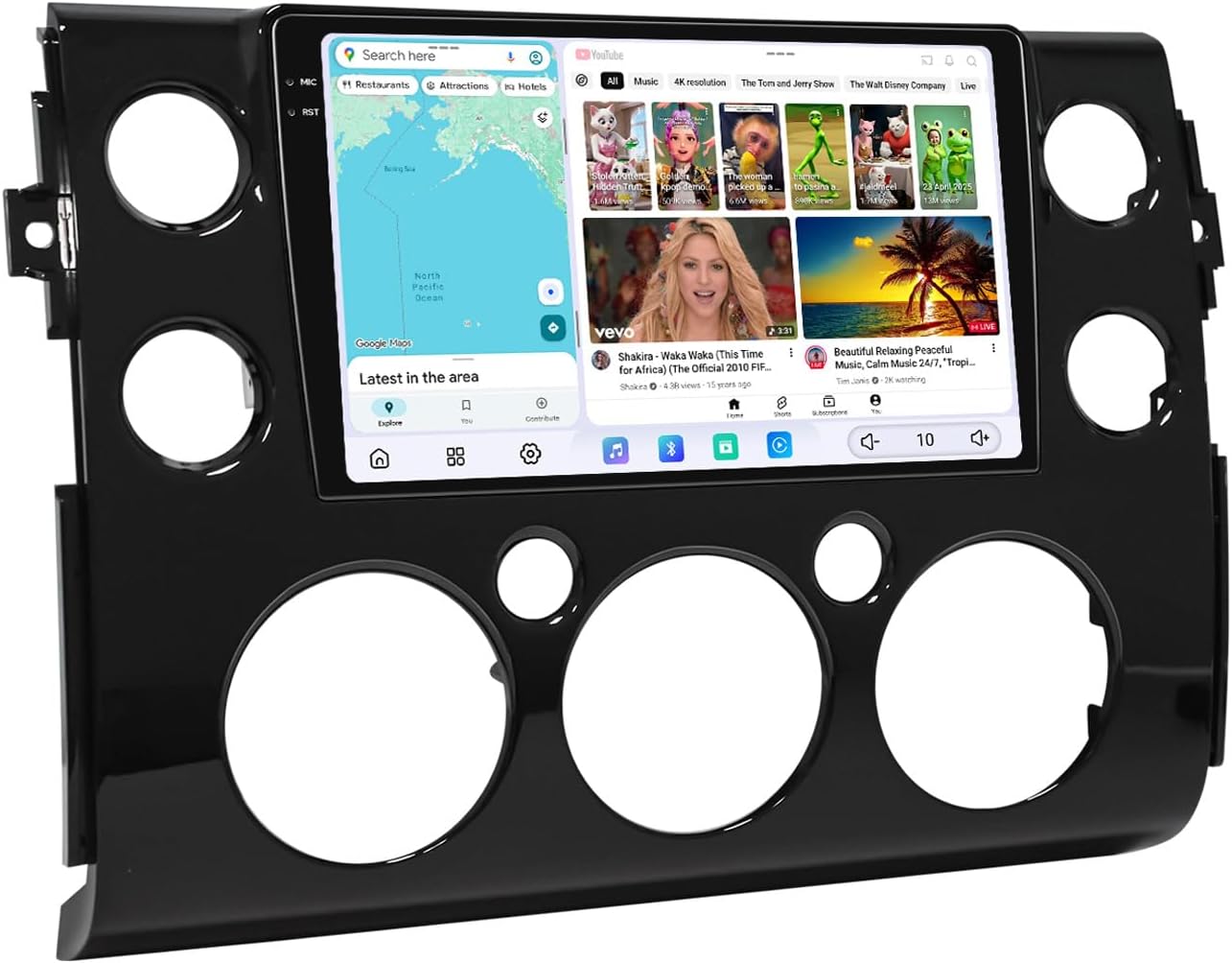 Joying Car Radio for Toyota FJ Cruiser 2007-2014 Upgrade, Android 13 Car Stereo 9.5