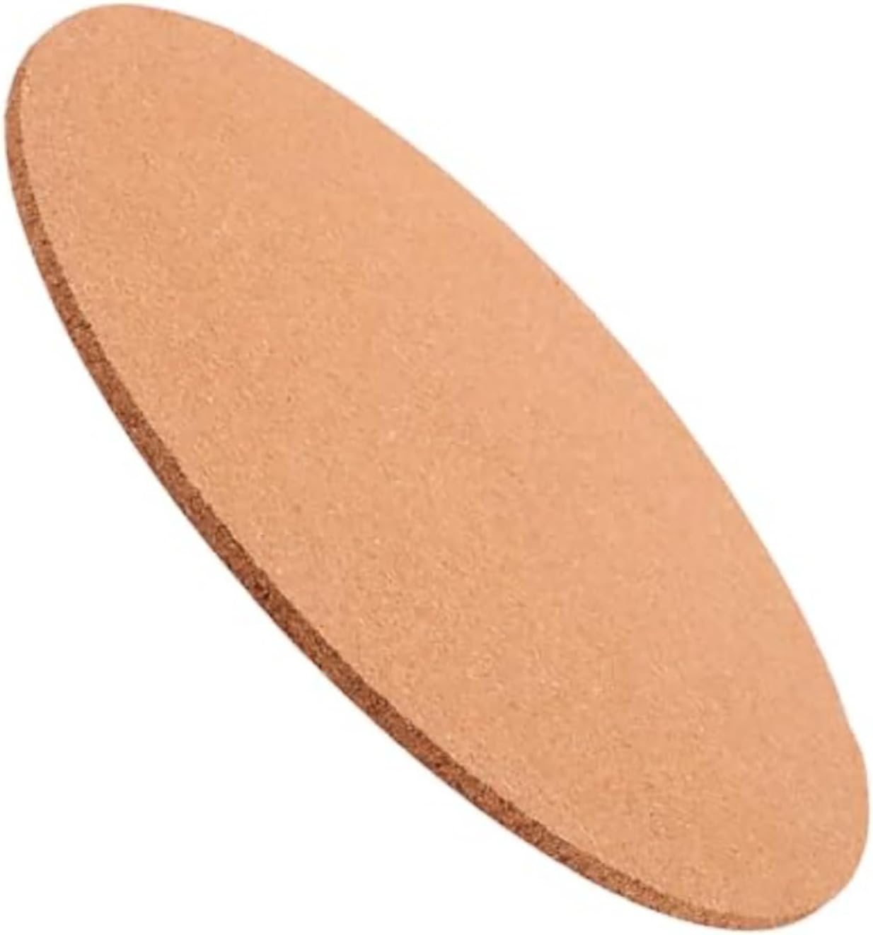 Natural Cork Round Bulletin Board Set,Self-Adhesive Office Boards,for Office Wall Tidying, Photo Displays, DIY Craft Projects,Rustic Décor,Thickness:8mm-10PACKS(Size:20cm,Color:Natural Wood Color)