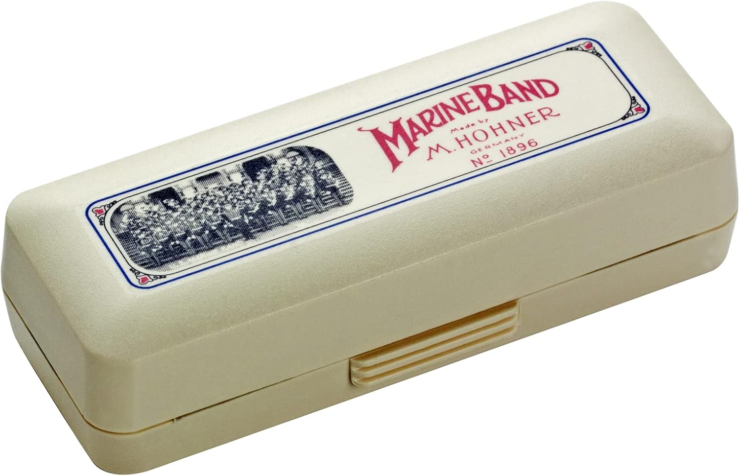 Hohner Marine Band 1896 Classic B Lead Natural Minor 10 Hole Harmonica