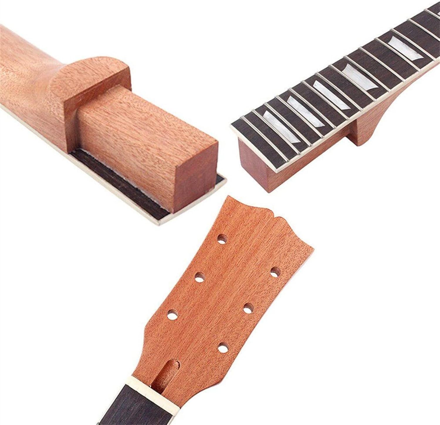 Electric Guitar Neck DIY for LP Guitars Parts Replace 22 Frets Electric Guitarra Accessories Unfinished Guitar Neck