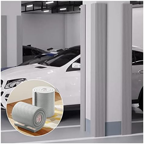 Car Parking Protector,Foam Corner Protector， Anti-Scratch Workshops Sponges Edge Guards,Table Furniture Garage Edges Wall Corner Guards,1cm Thick(2m-5pcs)