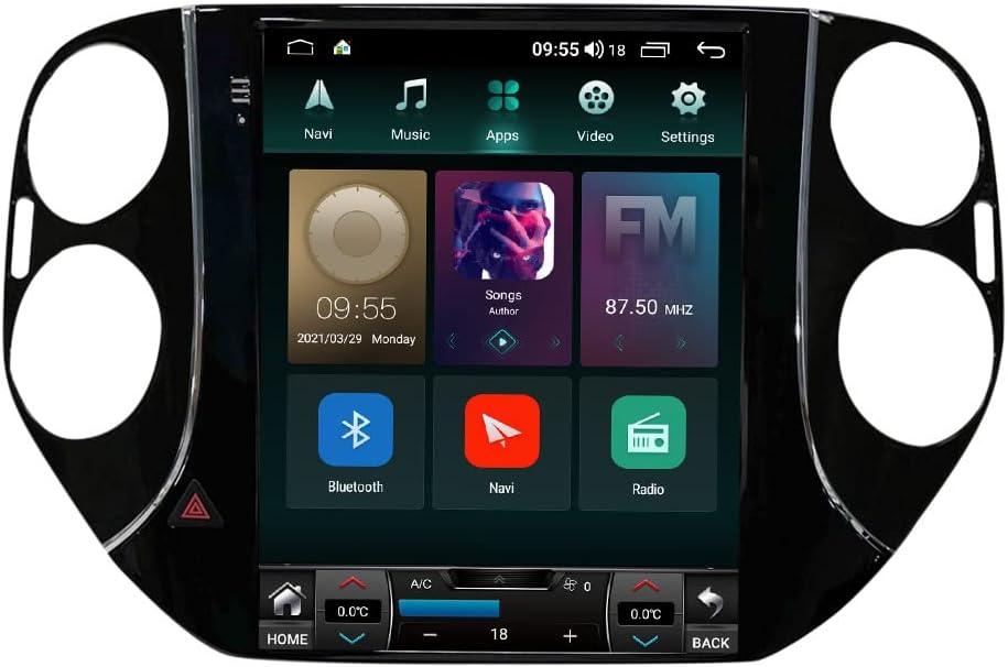 Car Stereo Radio for Volkswagen Tiguan 10-13…