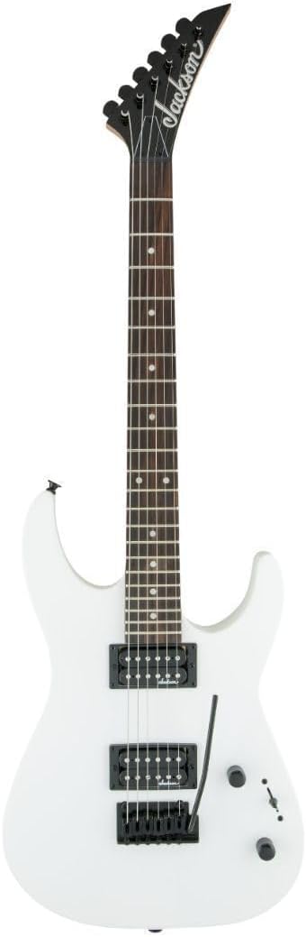 Jackson JS Series Dinky JS11 - White with Amaranth Fingerboard