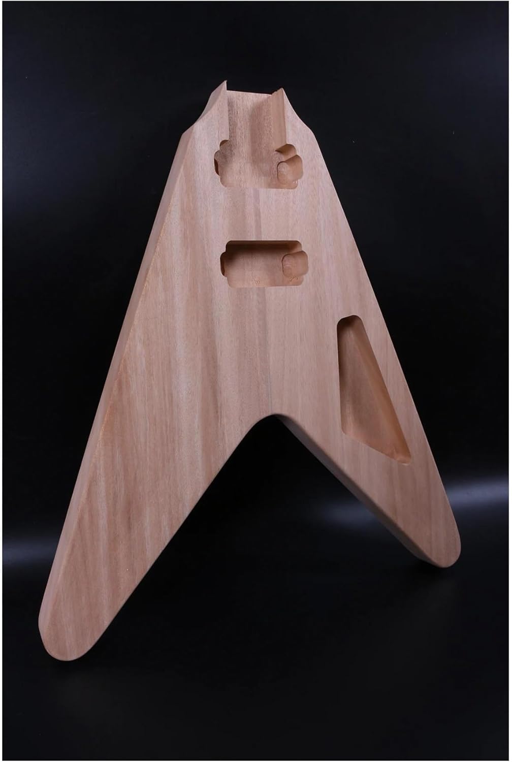 Guitar Body Guitar Replacement Parts 1set Guitar Kit 22 Guitar Neck Guitar Body Mahogany Rosewood Flying V Block With Part