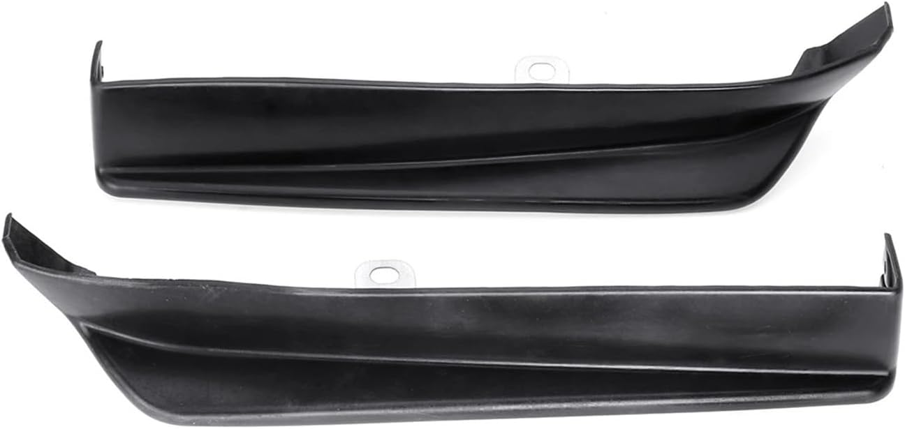 Carbon Fiber Look Car Rear Bumper Lip Aprons Spats Splitters Compatible for Subaru Impreza WRX STI 2015-2019(Matte Black)