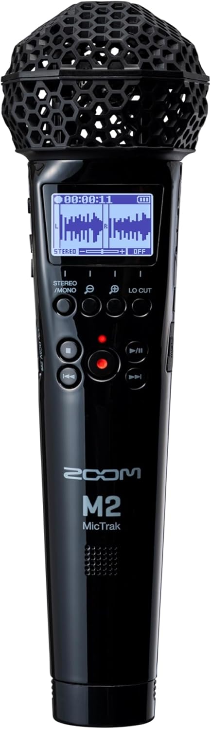 Zoom M2 MicTrak Stereo Microphone and Recorder Essential Kit