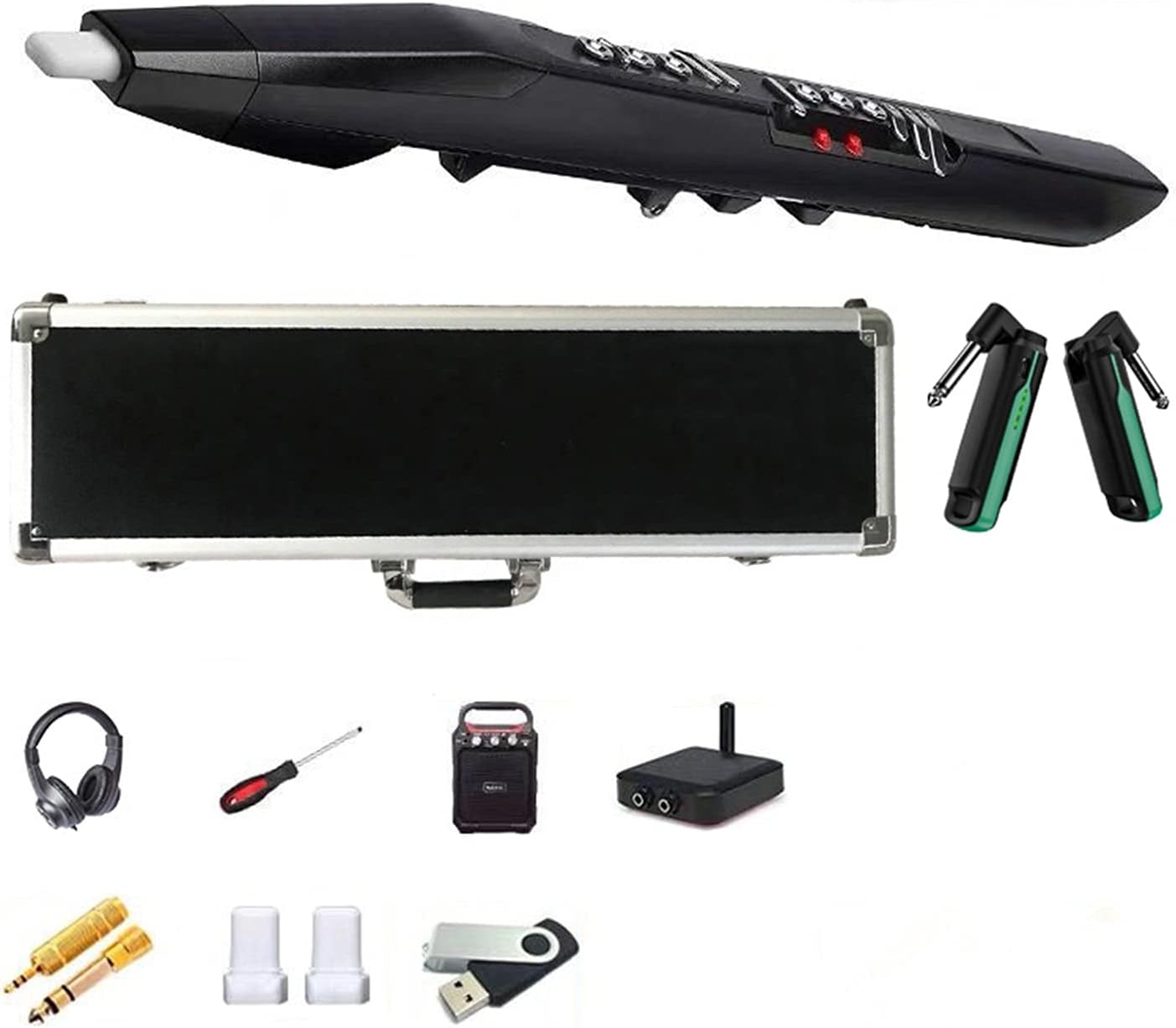 Electric Wind Instrument Electric Saxophone for Beginners Student Saxophone (Color : 4)