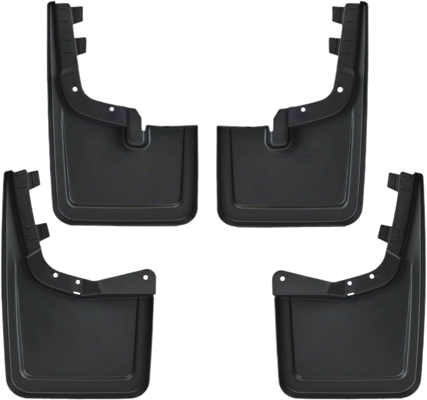 4X Mud Flaps Compatible For Ford F150 2021-2025 Splash Guards Mudguards Fenders Mudflaps Without Wheel Eyebrows No Drilling Car Accessories