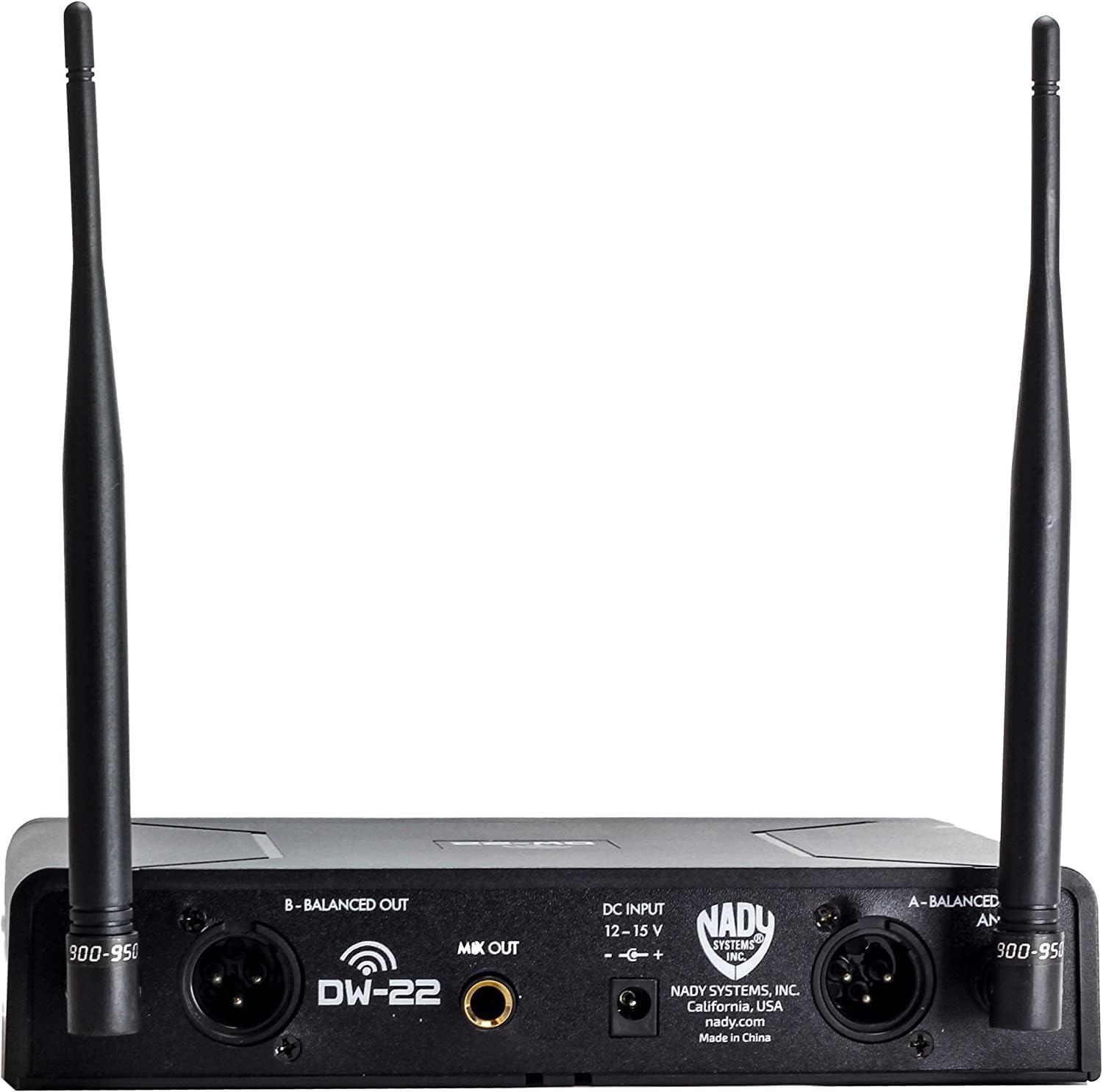 Nady DW-22-LT-HM Dual Digital Wireless Lapel & Headset Microphone System – 902.3MHz / 903.8MHz (Non-Adjustable), Plug and Play Set-up, and 300 ft. Range
