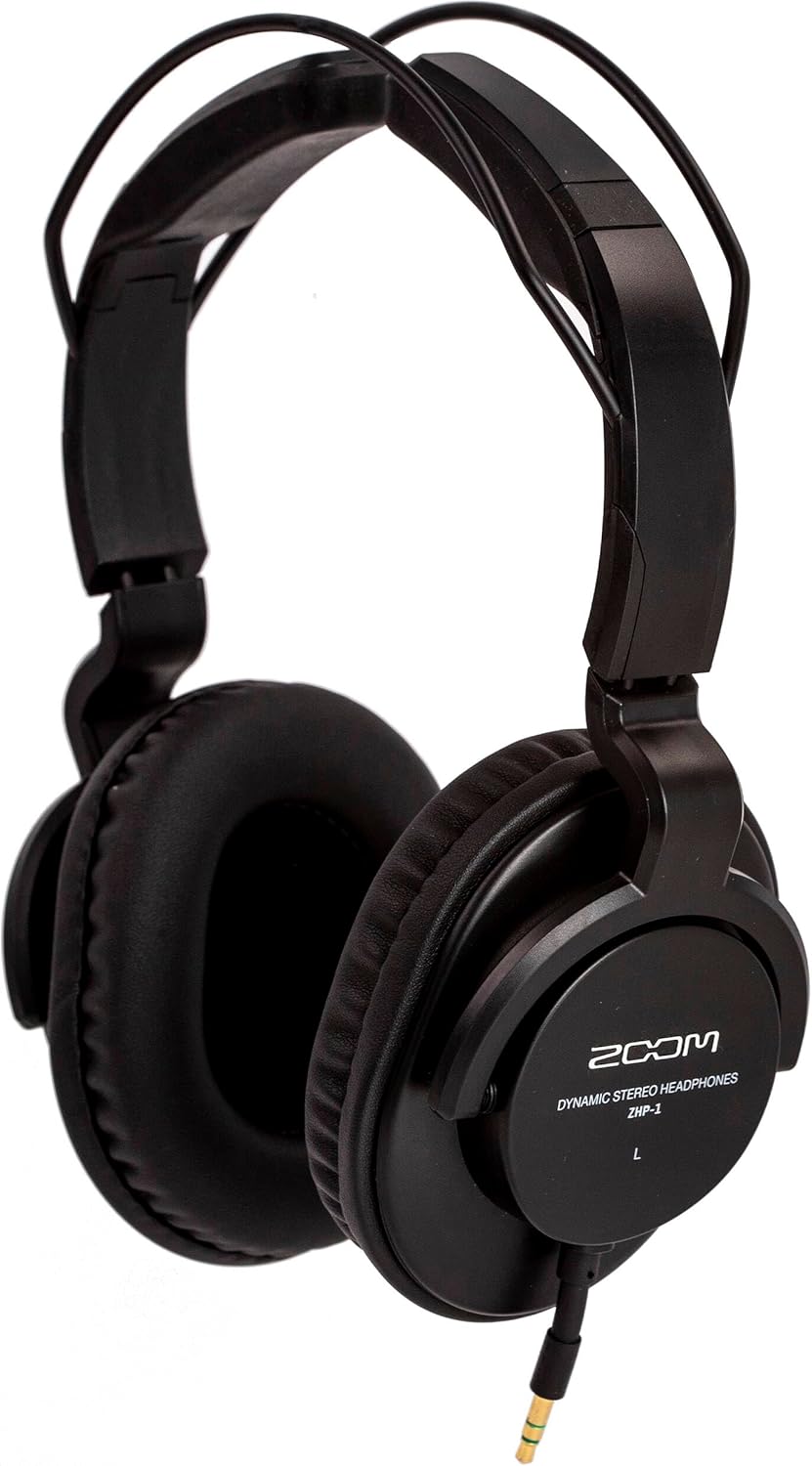 Zoom ZDM-1 Podcast Mic Bundle with Headphones, Windscreen, XLR, and Tabletop Stand with TheImagingWorld Accessory