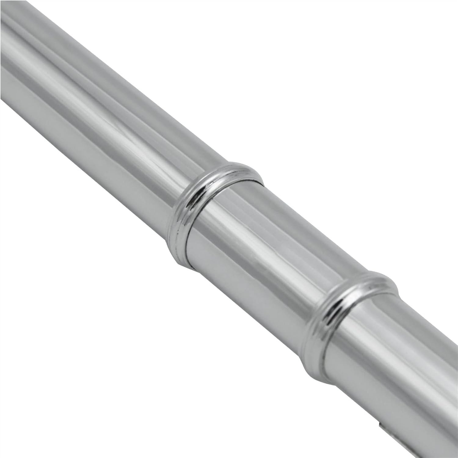 Flute Kit Closed Hole C Flute 16 Keys Cupronickel Silver-Plated Wind Instrument with Carry Case Cleaning Cloth Gloves Intermediate Flute