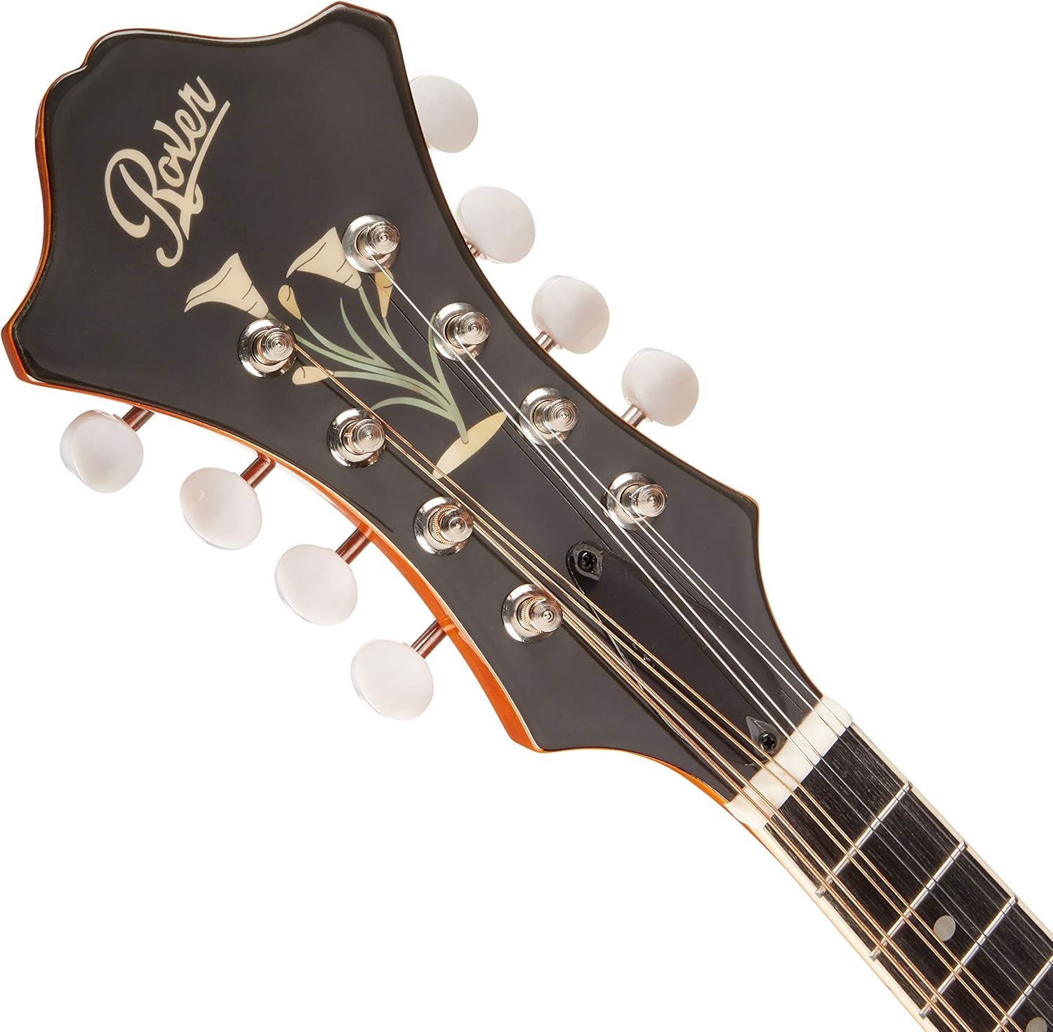 Rover RM-70 Deluxe A-Model Mandolin – Translucent Amber