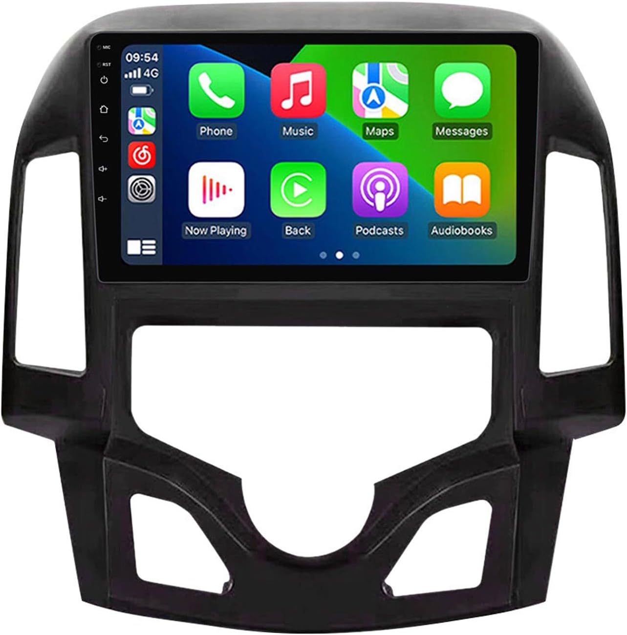 Car Stereo Compatible for Hyundai i30 2007-2012 with Bluetooth SWC Wireless Android Auto CarPlay WiFi GPS Navigation for 9