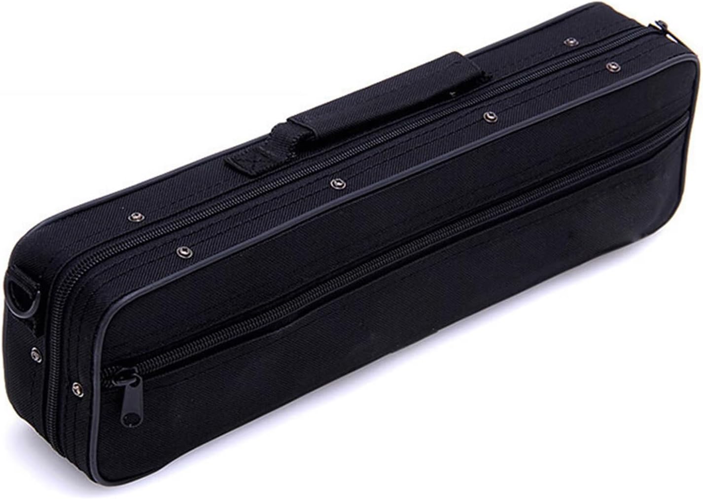 Flute 17 Open-Hole Closed-Hole Flute Wind Instruments White Copper E Key C Call E Key Silver-Plated Beginners Flutes Musical Instruments (Color : Silver-Plated 17 Holes)