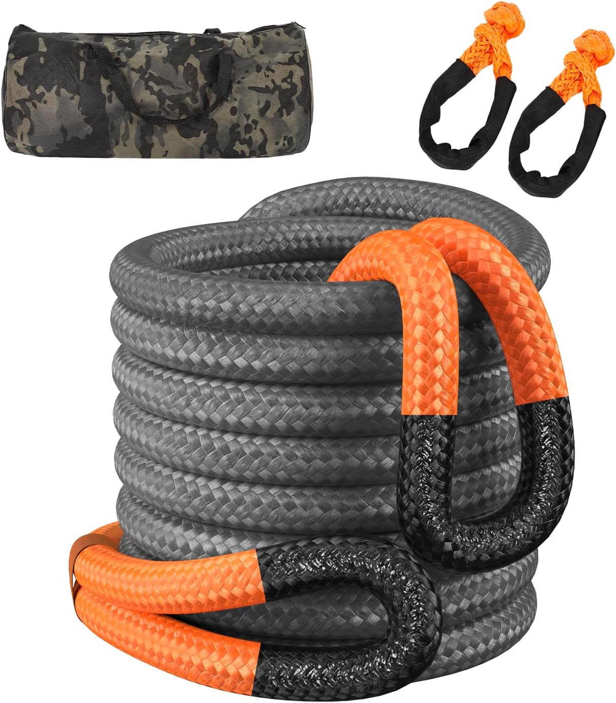 Kinetic Recovery Tow Rope, (1 1/8