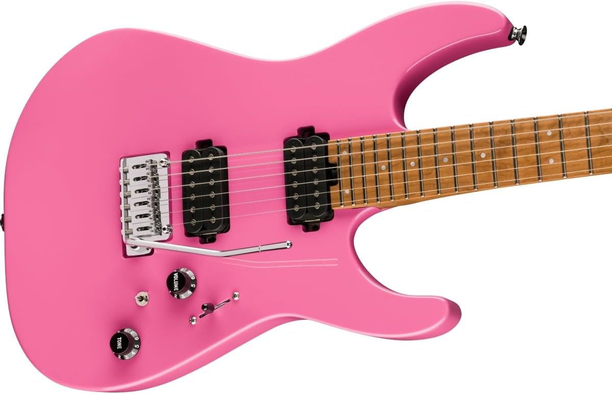 Charvel Pro-Mod DK24 HH 2PT CM Electric Guitar - Bubblegum Pink