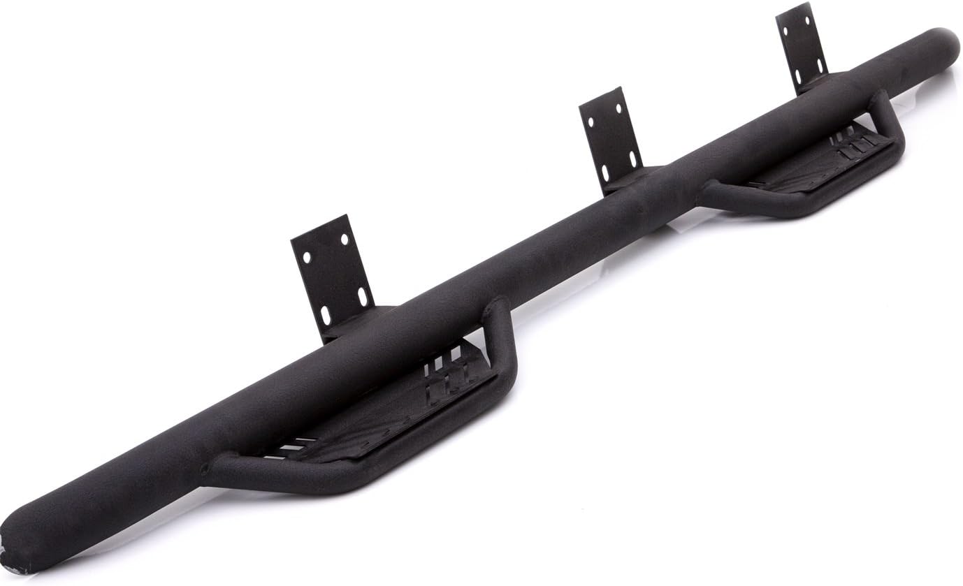 Lund 54541186 Black Steel Terrain HX Extreme Step Nerf Bars for 2015-2018 Chevrolet Silverado/GMC Sierra 2500HD/3500HD Crew Cab