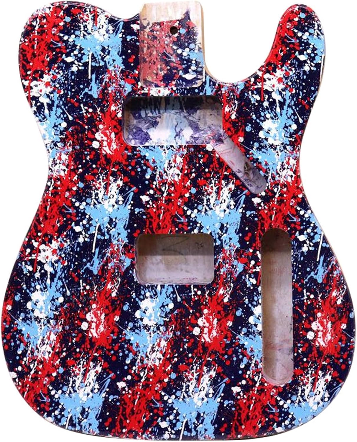 Hand Made Electric Guitar Body Alder Wood Guitar Barrel Body Unfinished Guitar Body