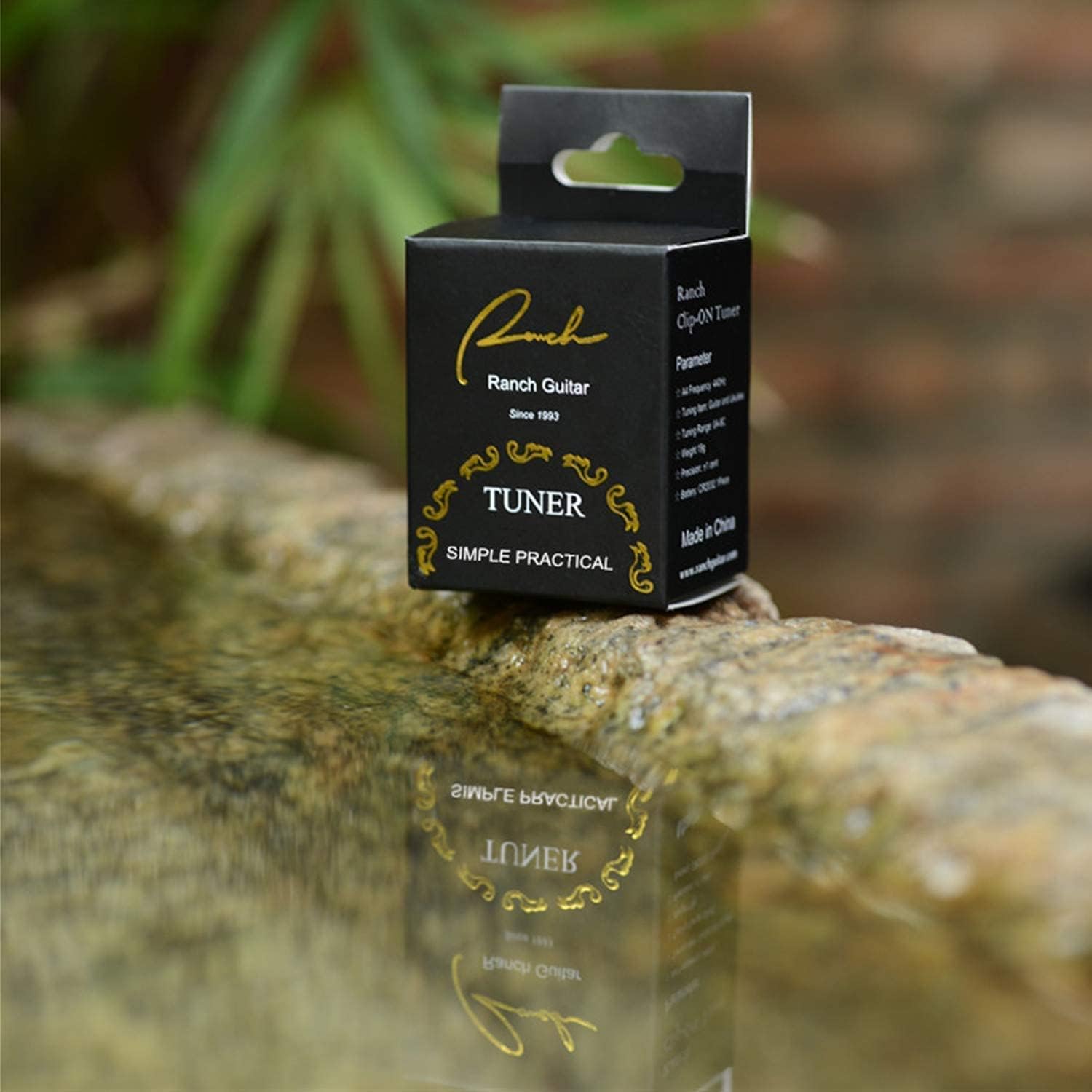 Ranch Left Handed Tenor Ukulele 26 inch Professional Wooden Ukelele Instrument with Padded Gig Bag - Clip On Tuner for Acoustic Electric Guitar Ukulele Violin Bass Banjo Chromatic - Classical Black